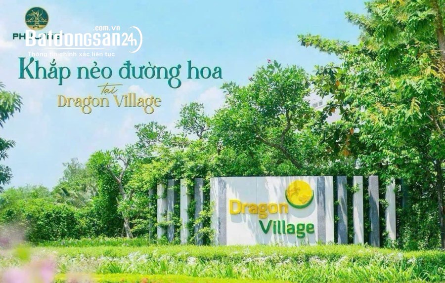 Biệt thự 480m2 Dragon Village Quận 9 ôm trọn hồ sinh thái 7,8 hecta chỉ 56 triệu/m2.