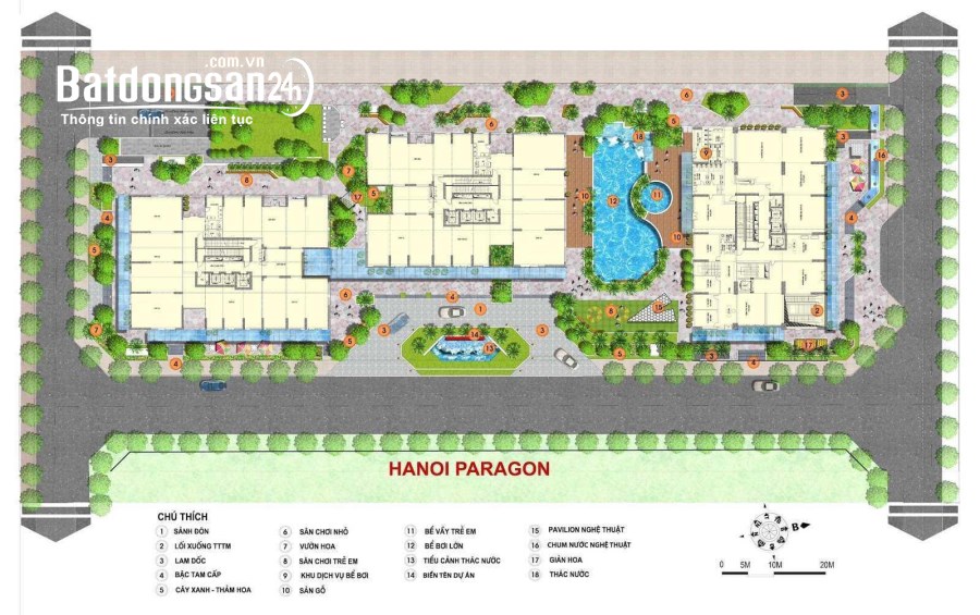 Bán căn hộ chung cư Paragon Tower, nhận nhà ở ngay, giá 3 tỷ 5.