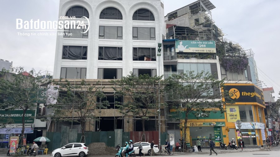 Tòa Nhà Mặt Phố KĐT Thành Phố Giao Lưu-300M2 8 Tầng Mặt Tiền 17M -135 Tỷ 
