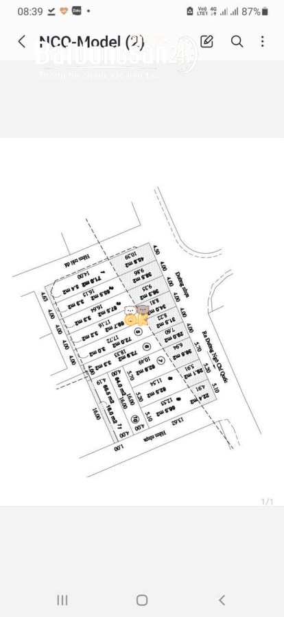 TIN THẬT:107m2 đất mặt tiền hẻm 185 Ngô Chí Quốc,Bình chiểu,thủ đức