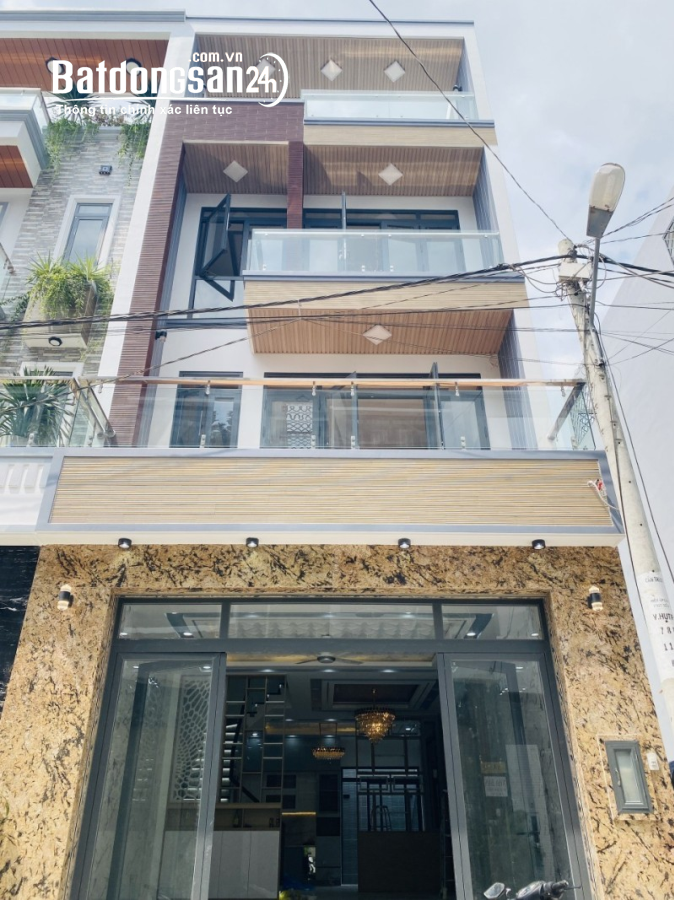 HẺM Ô TÔ - ĐÀO TÔNG NGUYÊN - PHÚ XUÂN - NHÀ BÈ - 4 TẦNG - 70M2 - 6.8 TỶ.