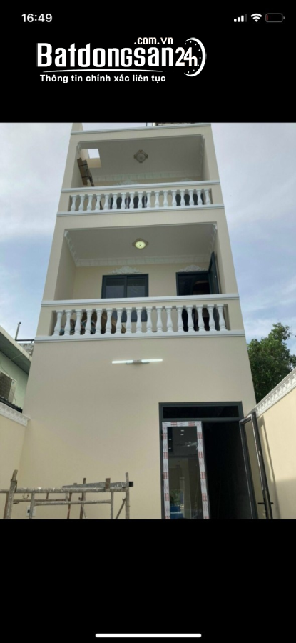 HẺM Ô TÔ - NGUYỄN VĂN TẠO - LONG THỚI - NHÀ BÈ - 3 TẦNG - 104M2 - 5.9 TỶ.