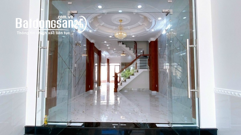 HẺM Ô TÔ - NGUYỄN VĂN TẠO - LONG THỚI - NHÀ BÈ - 3 TẦNG - 104M2 - 5.9 TỶ.