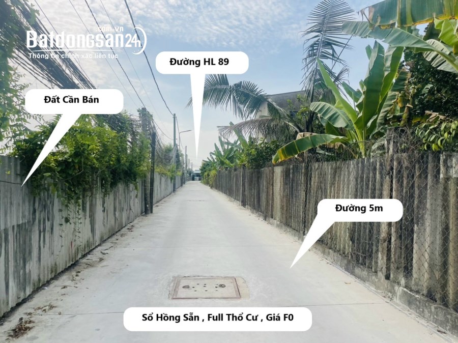 Đất giá rẻ đầu tư F0 , Tp Mĩ Tho , Tiền Giang