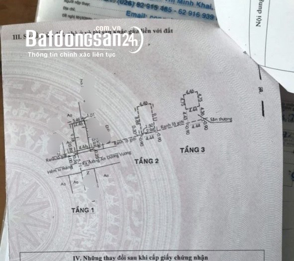 Bán nhà riêng An Dương Vương, HXT, dt 4.5x10m, Q. Bình Tân, chỉ 4 tỷ nhỉnh , TL. 