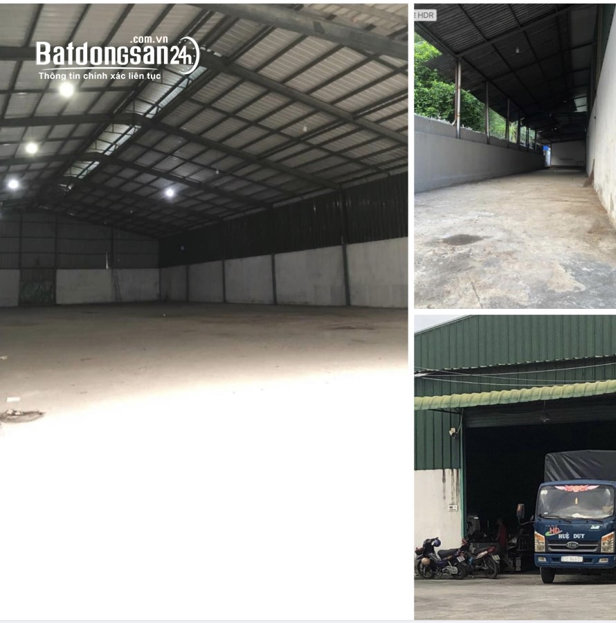 Cho thuê kho xưởng 1600m2 Đường Hà Huy Giáp, Phường Thạnh Lộc, Quận 12
