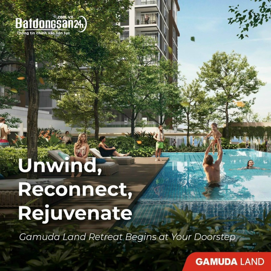 Sống Xanh Lành Mạnh cùng Gamuda Land 