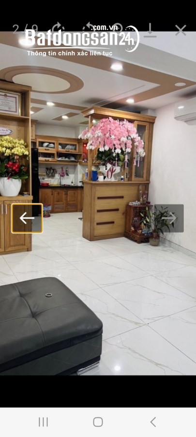 Nhà hẻm xe hơi , 45m2 , 5 lầu , Bình Thạnh , giá 7.5 tỷ .