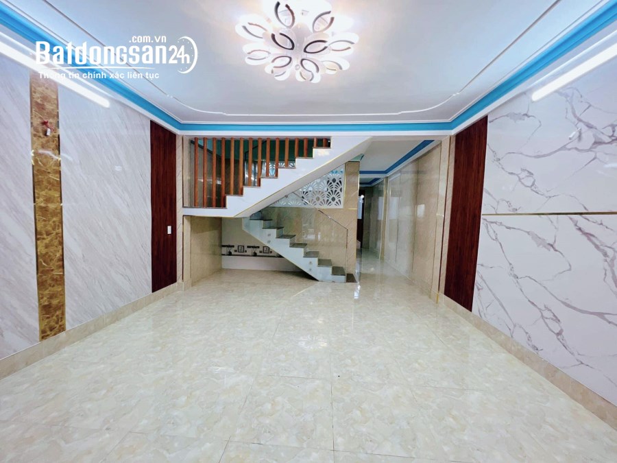 Nhà mới ở ngay shr 74m2-3tang Huỳnh Văn Nghệ Gò Vấp - hẻm kiamoning - 6 tỷ nhỉnh 