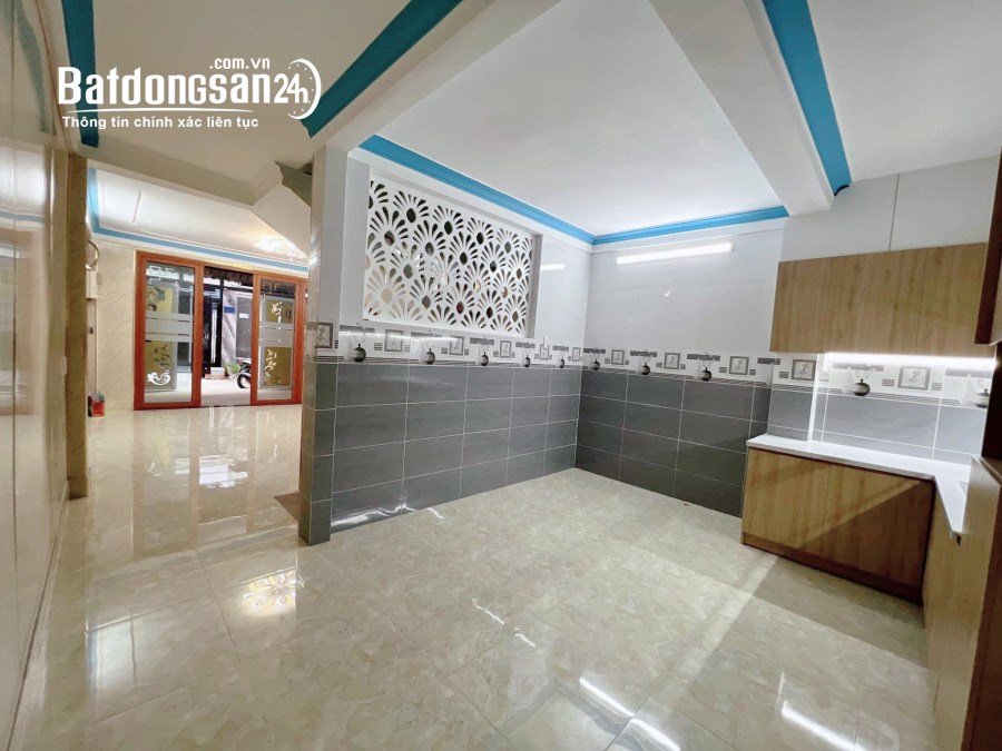 Nhà mới ở ngay shr 74m2-3tang Huỳnh Văn Nghệ Gò Vấp - hẻm kiamoning - 6 tỷ nhỉnh 