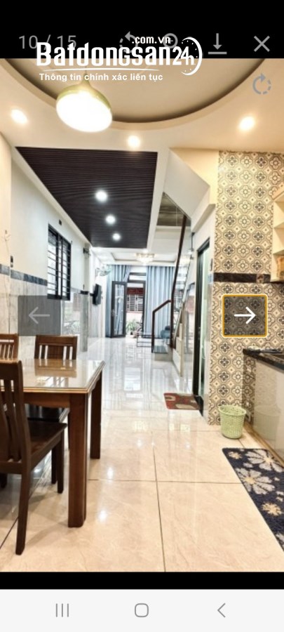 Nhà hẻm xe hơi , 43m2 , 2 lầu , Bình Thạnh , giá 10.5 tỷ .