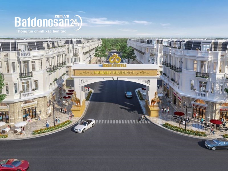 Bán lô đất khu nhà ở thương mại Icon Central, phường Tân Đông Hiệp, Tp Dĩ An, vị trí 