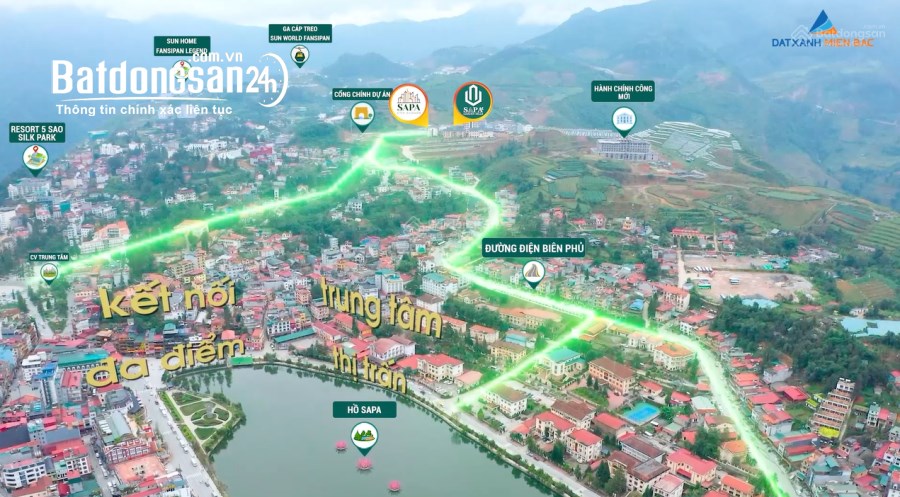 Mở bán shophouse 5 tầng đã có sổ đỏ tại trung tâm thị xã Sa Pa, giá 5,4 tỷ kinh doanh