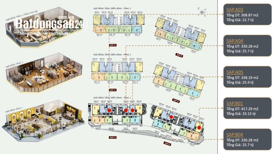 Bán shophouse 3 tầng The Matrix One, Đường Lê Quang Đạo, Quận Nam Từ Liêm
