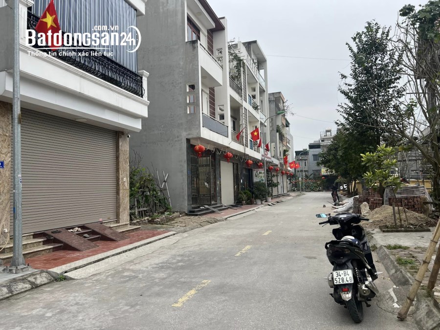 Bán đất mặt tiền 5m, hướng Tây, KĐT Vạn Phúc, TP Hải Dương, diện tích 65m2, đường 10.
