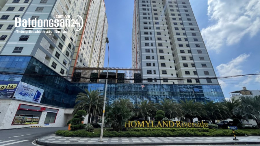 Bán căn hộ chung cư Homyland 3 - Riverside, Đường Nguyễn Duy Trinh(Quận 2)
