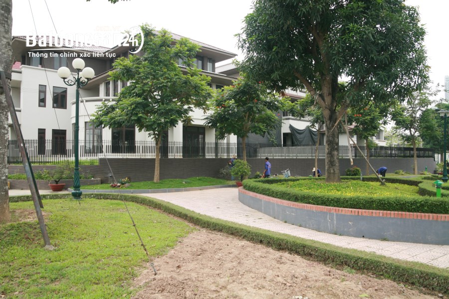 Bán Gấp biệt thự An quý khu đô thị dương nội nam cường dt450m2,căn góc,mt30m,đường 27