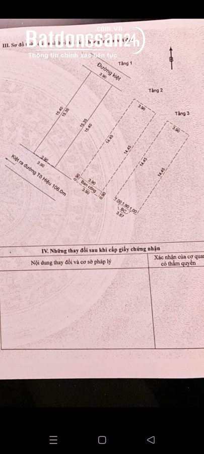 Bán nhà Đường Ngô Chân Lưu, Phường Hòa Minh, Quận Liên Chiểu