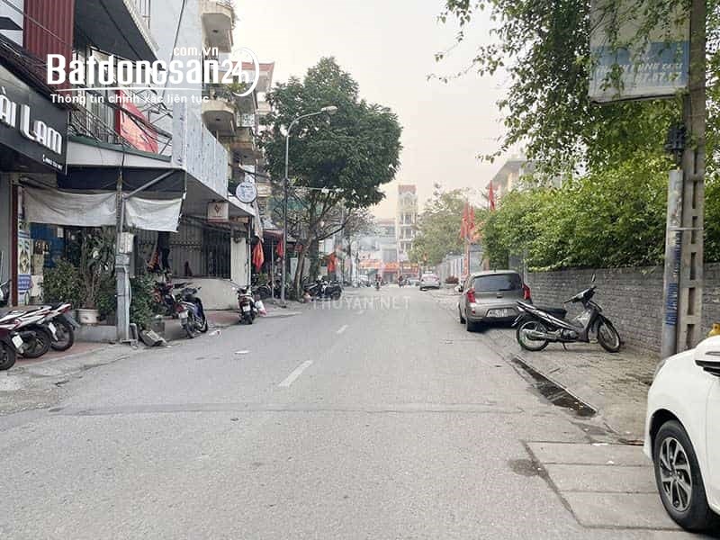 Đất Mặt Phố Hoa Lâm - DT: 100m2, mặt tiền 4m - Nằm giữa phố, phù hợp KD