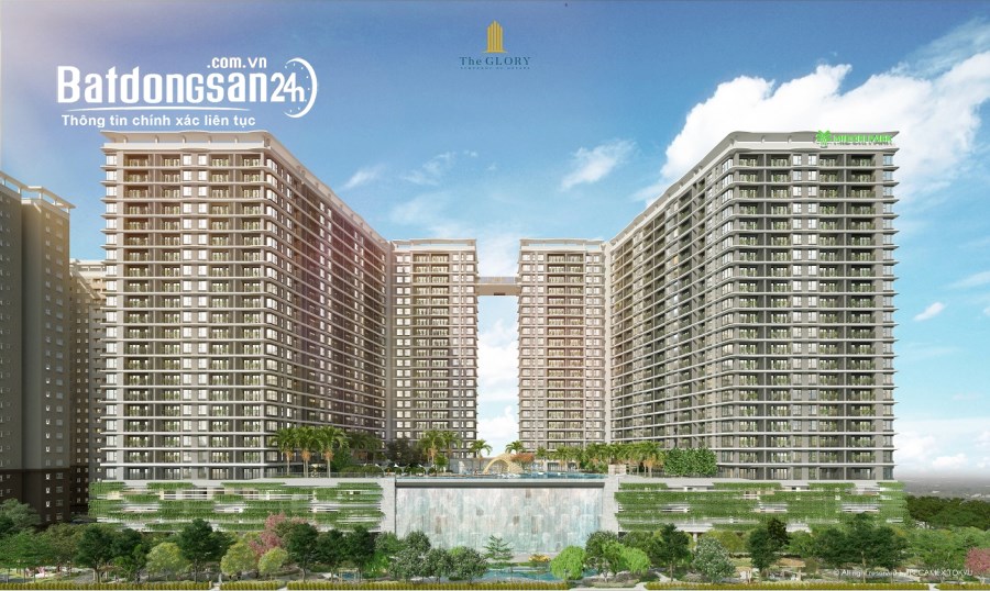 Căn hộ The Glory Tp Mới Bình Dương - Thanh toán 2 năm 50% nhận nhà căn 2PN giá 2,3 tỷ