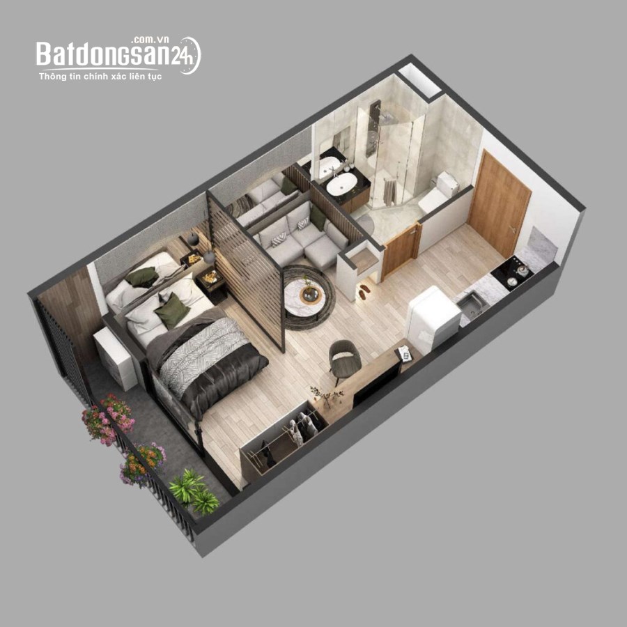 Căn hộ Studio Suncosmo -View cầu Rồng cách 1km nay chỉ còn 2.5 tỷ, còn chiết khấu 18%