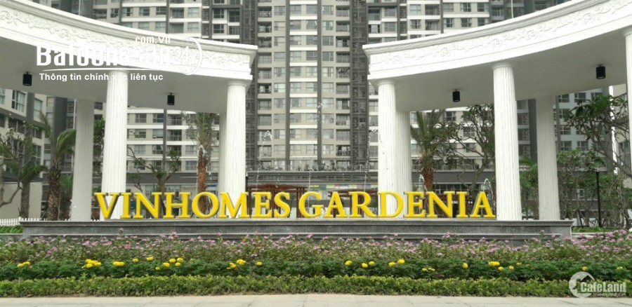 Bán Biệt thự Vingardenia, Mỹ Đình, 280m2 x 3,5 tầng, MT 14m, Căn góc, vỉa hè rộng.