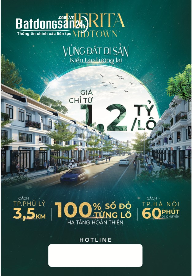 Booking giai đoạn 1 từ 1,2 tỷ đất nền sổ đỏ Herita Midtown trực tiếp chủ đầu tư 