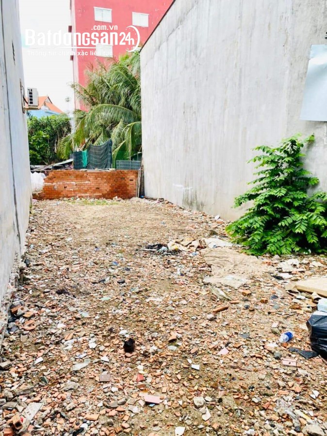 Rẻ nhất Tân Thới Nhất Q12. Bán gấp đất HXH thông 5x15m vv. SHR full thổ. Giá 3,33 tỷ
