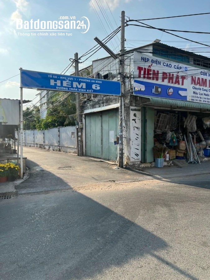 NỀN THỔ CƯ - HẺM 6 TRẦN VĨNH KIẾT - AN BÌNH - NINH KIỀU - CẦN THƠ