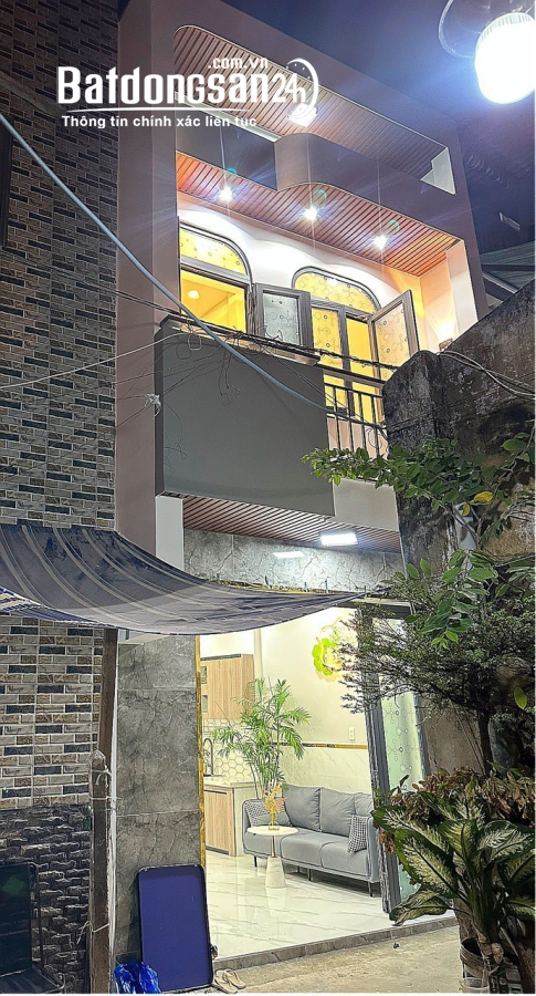 NHÀ MỚI Ở NGAY - TẶNG NỘI THẤT - HẺM 3 GÁC, BẾN PHÚ LÂM, F9, Q6, 3 TẦNG, 21M2 - 2.88 