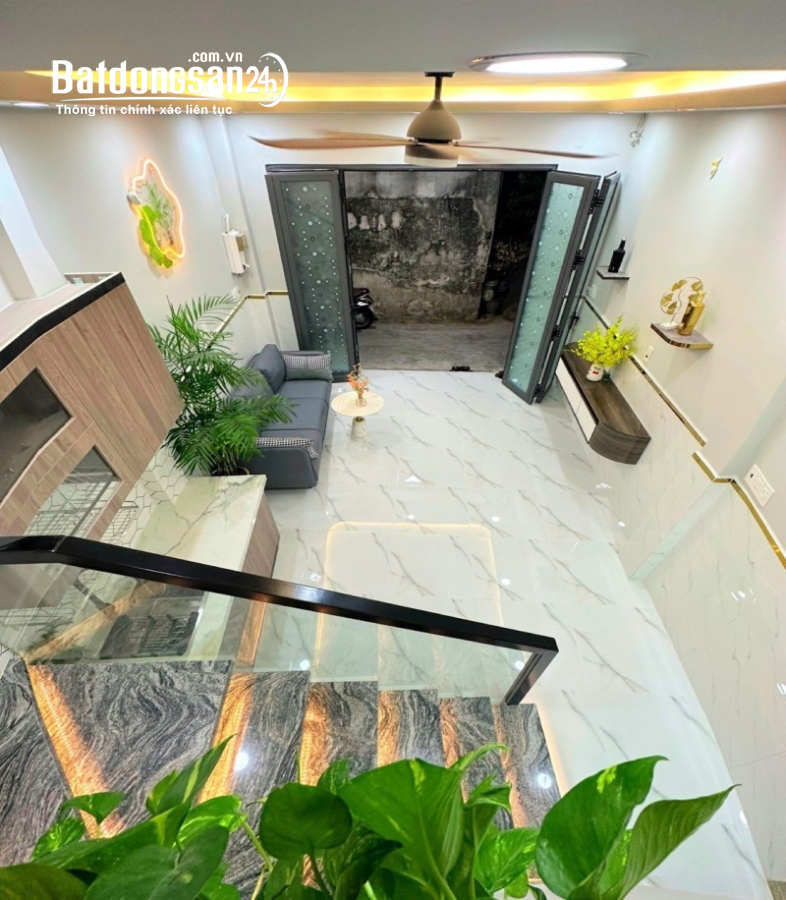 NHÀ MỚI Ở NGAY - TẶNG NỘI THẤT - HẺM 3 GÁC, BẾN PHÚ LÂM, F9, Q6, 3 TẦNG, 21M2 - 2.88 