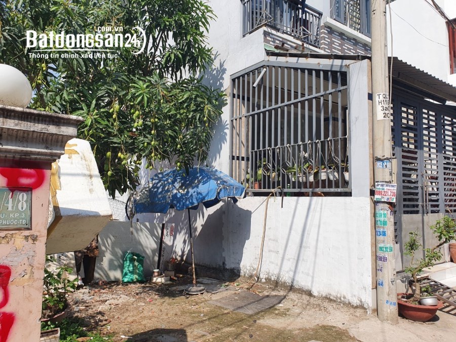 TIN THẬT:4X20 đất thổ cư hẻm xe hơi,Quốc lộ 13 cũ,Hiệp Bình Phước,TĐ