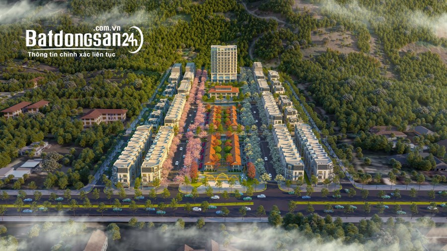 Mở bán shophoue thương mại biệt thự Panacea Hill Mộc Châu.