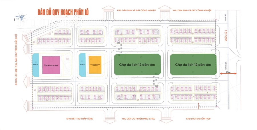 Mở bán shophoue thương mại biệt thự Panacea Hill Mộc Châu.