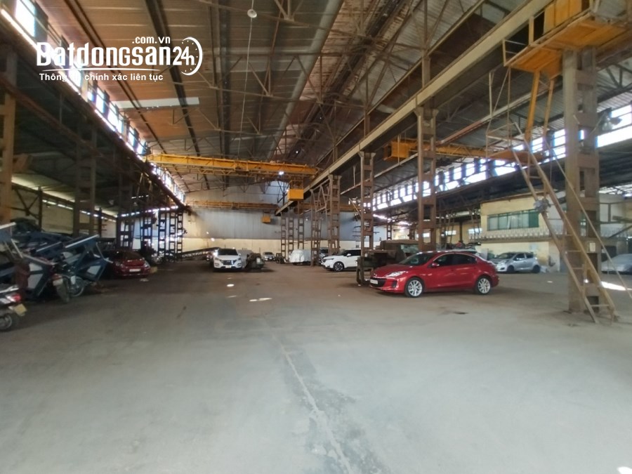 Cho thuê đất sẵn mái 750m2 ở Tam Trinh. Thuê mọi mô hình