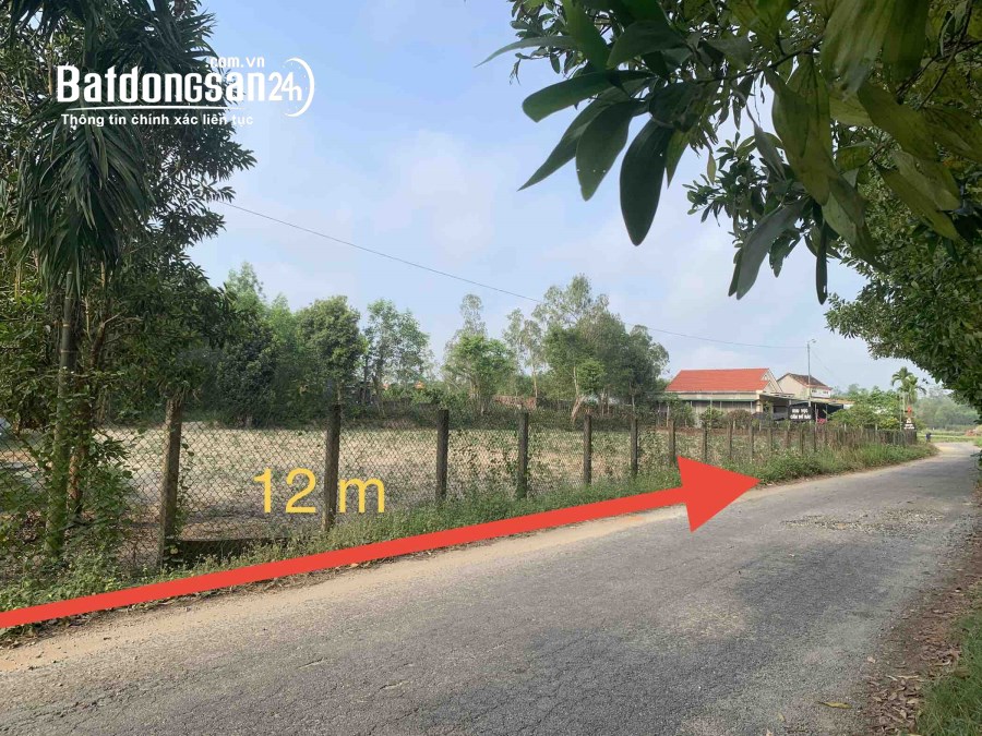 Lô đôi 12m Tịnh Bình, Sơn Tịnh , Quảng Ngãi giá rẻ 