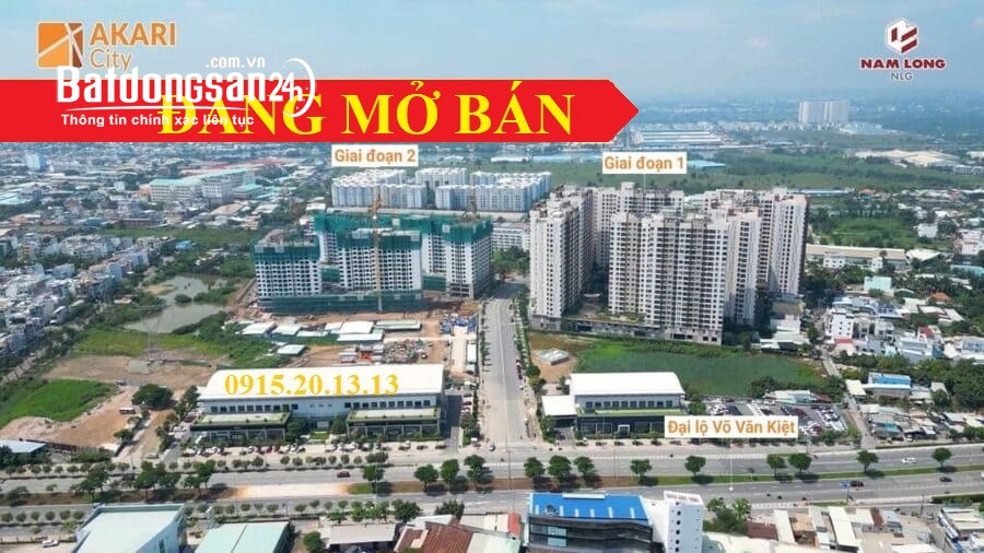MỞ BÁN CĂN HỘ AKARI CITY | VỐN 20%, LÃI ~ 2.5 TR/ THÁNG, CHIẾT KHẤU  400 TRIỆU