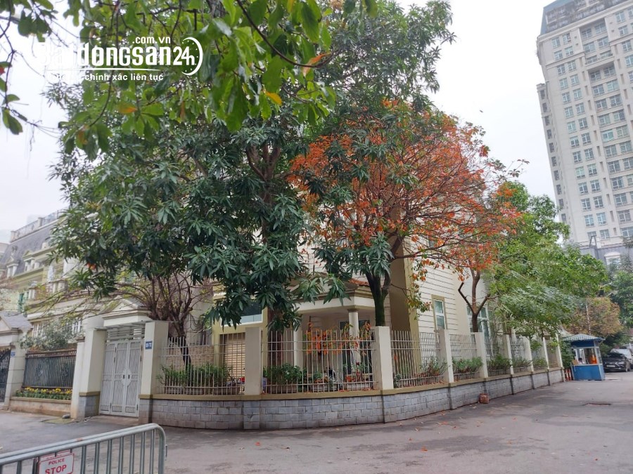 Bán BT KĐT Mỹ Đình Sông Đà 189m2, 3 tầng lô góc, thoáng sáng, giá 59 tỷ