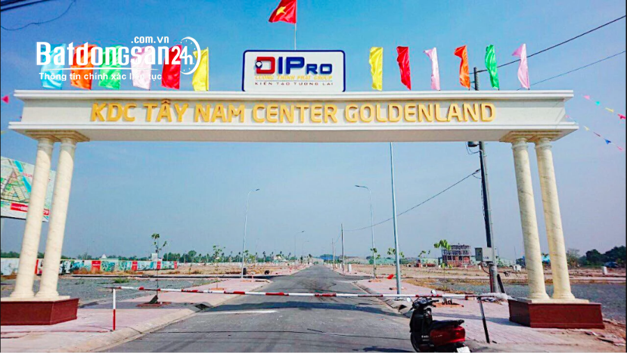 Bán đất nền phân lô Tây Nam Center Golden Land, Đường ĐT 818, Huyện Thủ Thừa