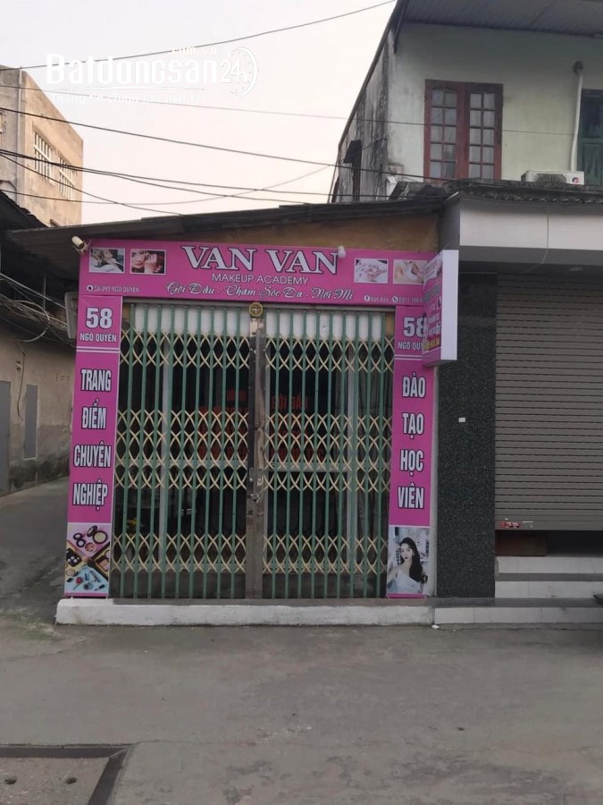 Bán nhà cấp 4 mặt ngõ đường Ngô Quyền, ph Tân Bình, TP HD, 41m2, căn góc, KD tốt, chỉ