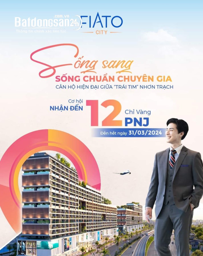 Cơ hội đầu tư căn hộ Nhơn Trạch gần sân bay quốc tế Long Thành chỉ với 9tr/tháng 
