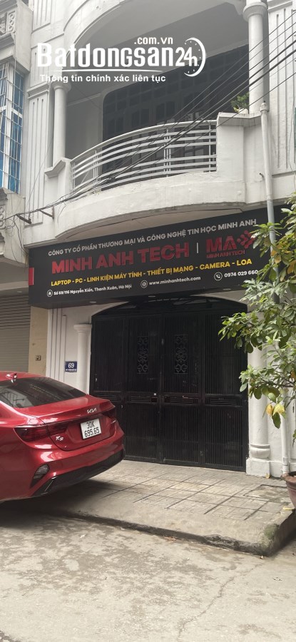 Cho thuê nhà số 69, ngõ 116 Đường Nguyễn Xiển, Phường Hạ Đình, Quận Thanh Xuân