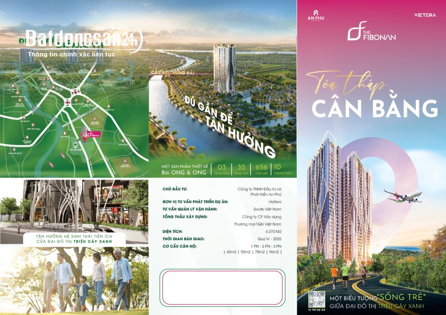  Chính Thức Ra Mắt  Chung Cư Cao Cấp The Fibonan  Liền Kề KĐT Xanh 