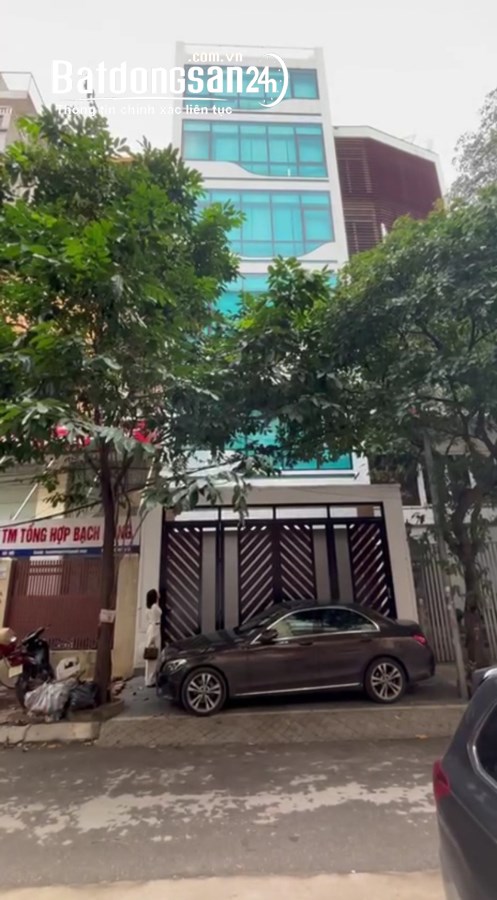 BÁN TÒA NHÀ VP, NGUYỄN CƠ THẠCH, MỸ ĐÌNH, 110M2 x 8T, Ô TÔ TRÁNH, 2 MẶT TIỀN