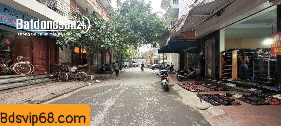 Bán nhà phố Kim Đồng,Tố Hữu, trung tâm giao lưu đồ cổ của Hà Nội, 90m2 4 tầng giá 12.
