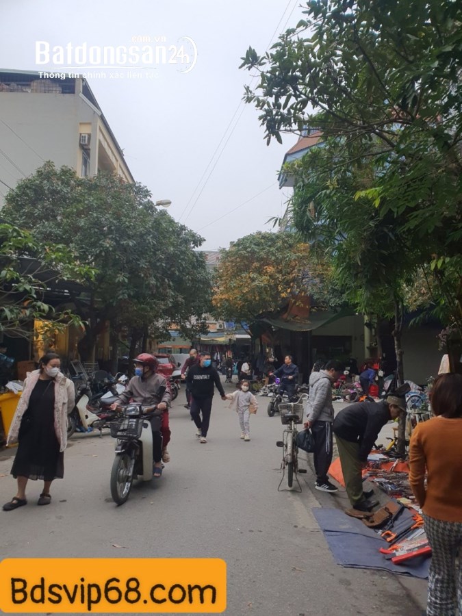 Bán nhà phố Kim Đồng,Tố Hữu, trung tâm giao lưu đồ cổ của Hà Nội, 90m2 4 tầng giá 12.