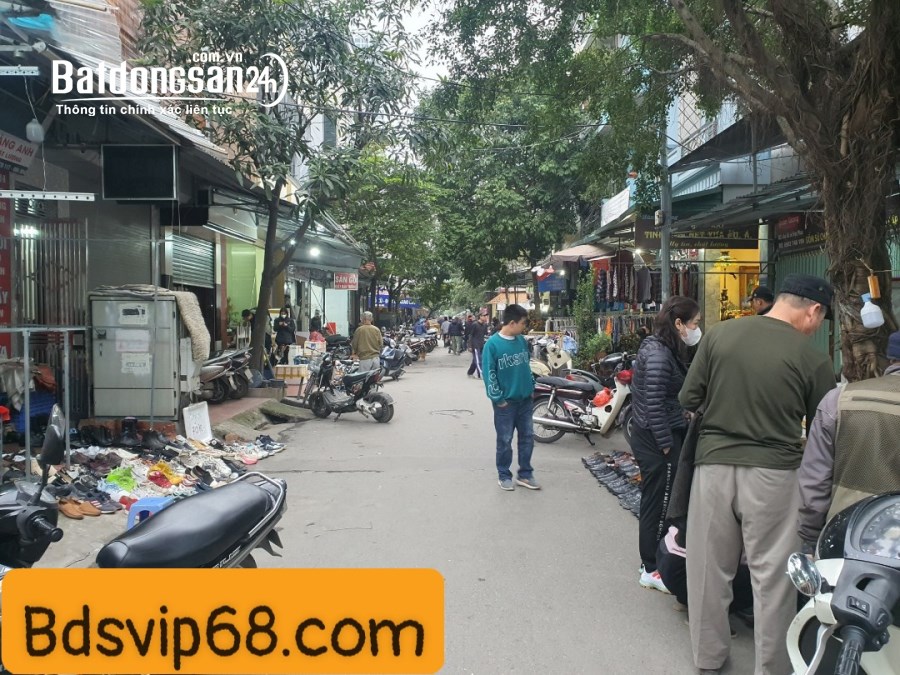 Bán nhà phố Kim Đồng,Tố Hữu, trung tâm giao lưu đồ cổ của Hà Nội, 90m2 4 tầng giá 12.
