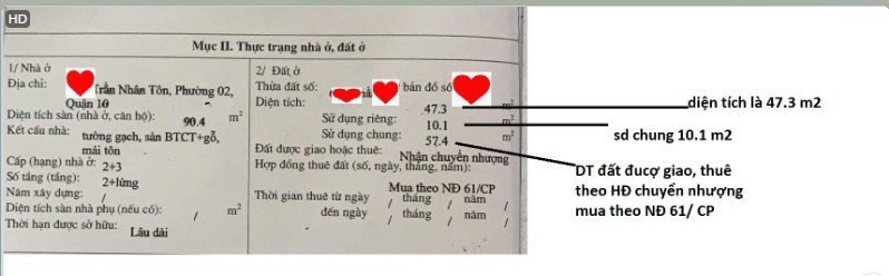 Bán nhà Đường Trần Nhân Tôn, Phường 2, Quận 10