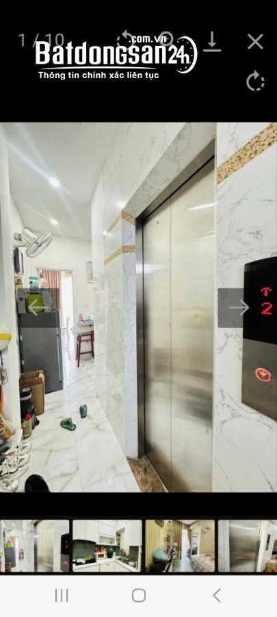 Nhà mặt tiền , 58m2 , 6 lầu , Bình Thạnh , giá 14.9 tỷ .