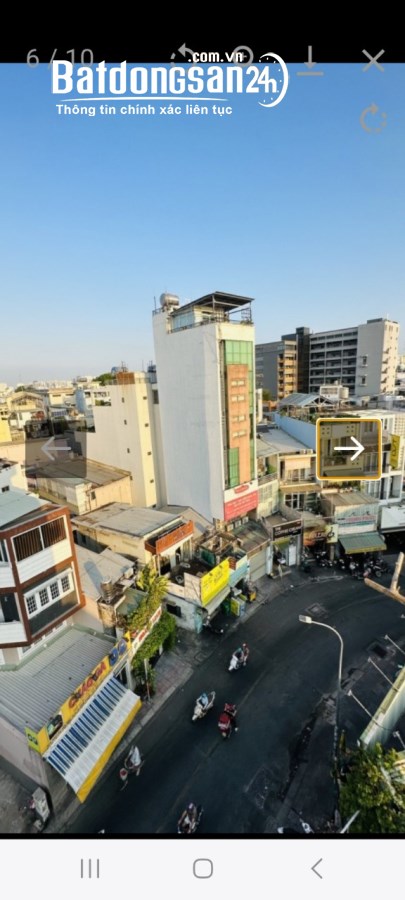 Nhà mặt tiền , 58m2 , 6 lầu , Bình Thạnh , giá 14.9 tỷ .